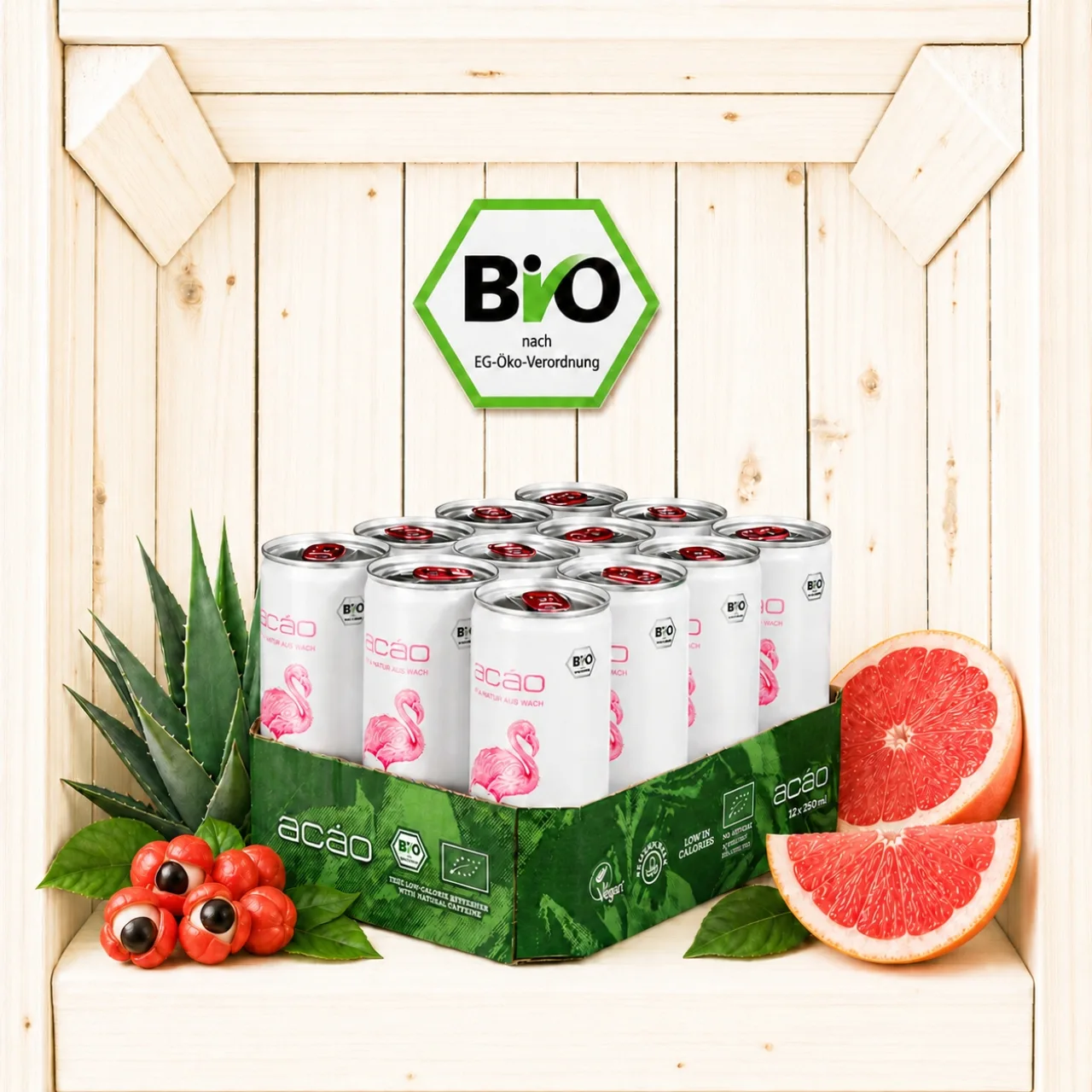 Acáo Pink Grapefruit Bio 12-er