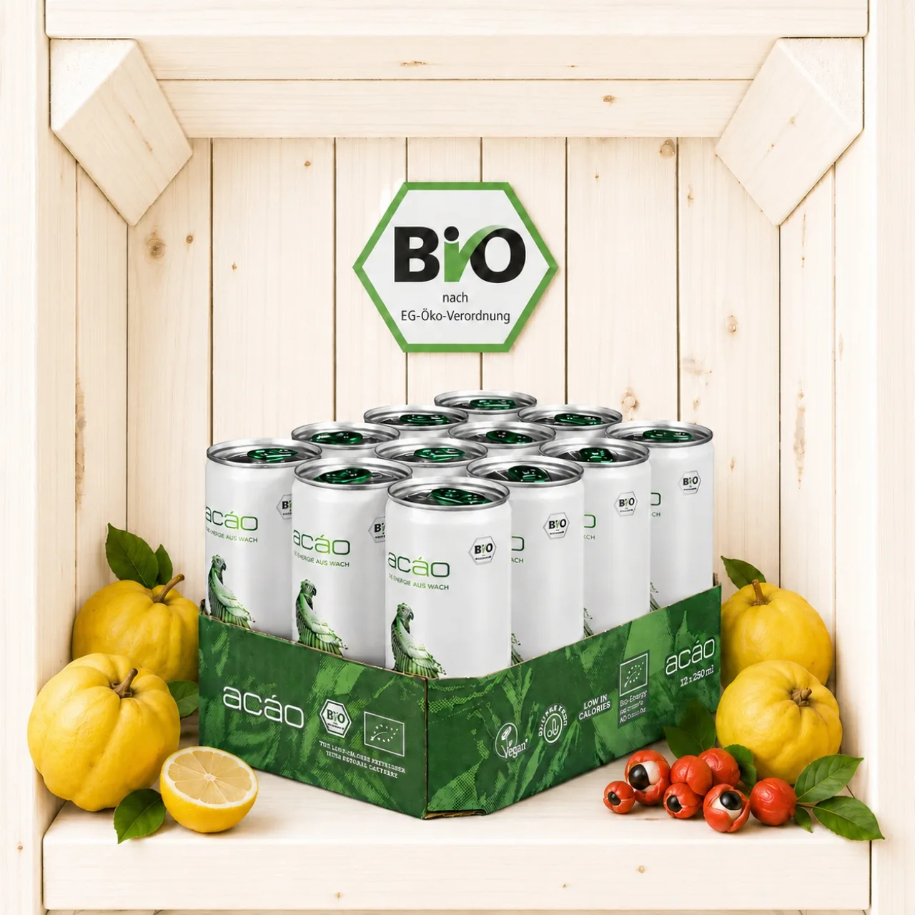 Acáo Quitte Zitrone Bio 12-er