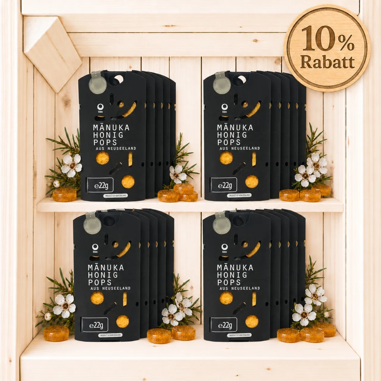 Manuka POPS PREMIUM 22g x 20