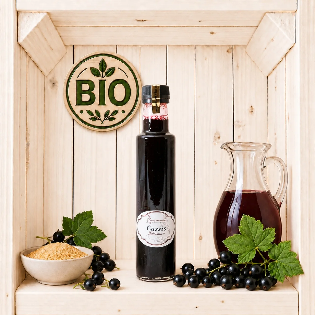 Cassis Balsamico Bio 0.25 Liter