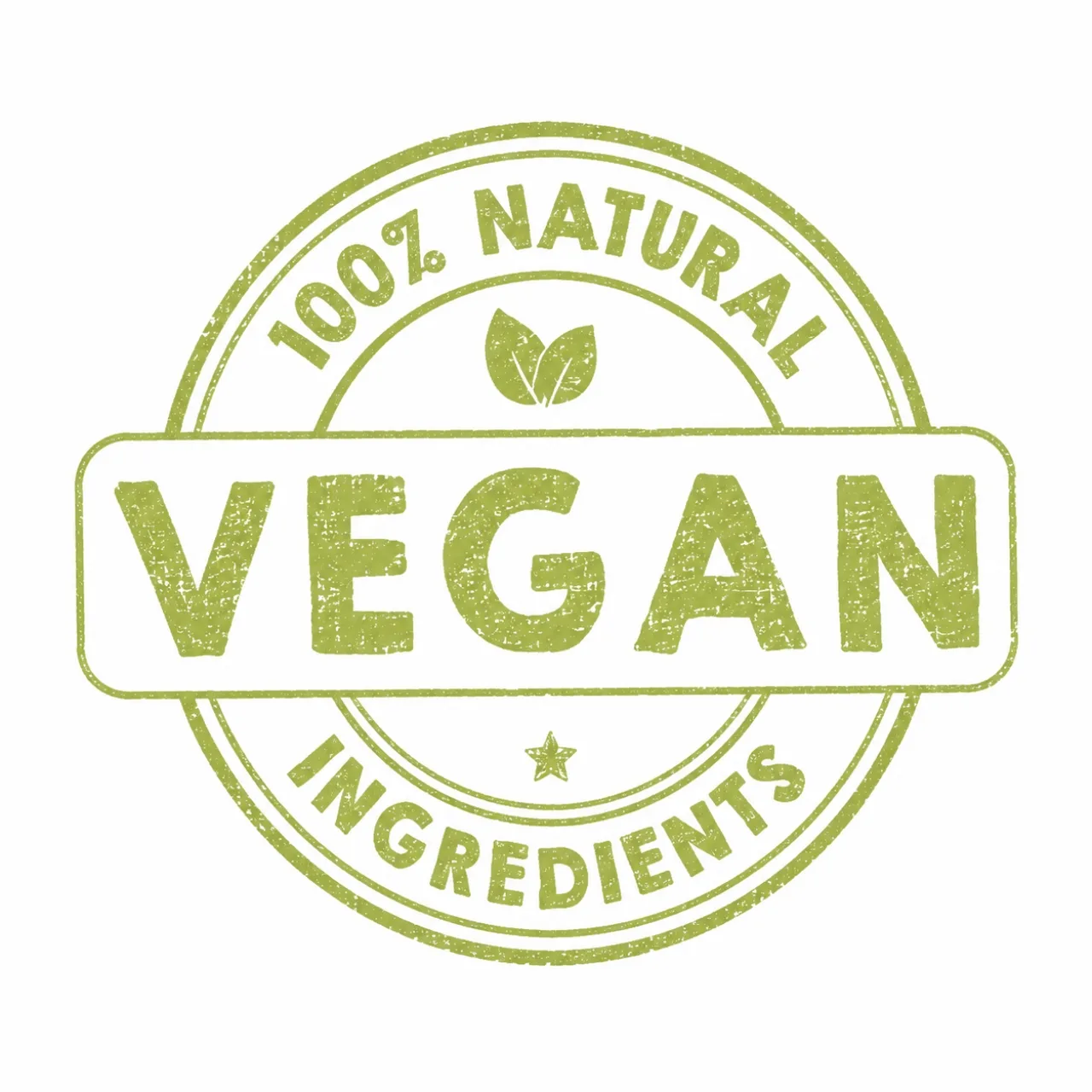 Vegan 100 % natürliche Zutaten